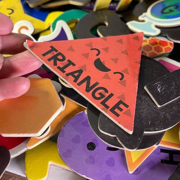 Learning Resources and Horizon Group 120 magnets letters numbers shapes - Picture 7 of 13